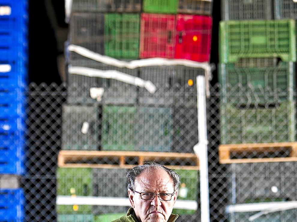 Antonio Tomás, presidente del Banco de Alimentos