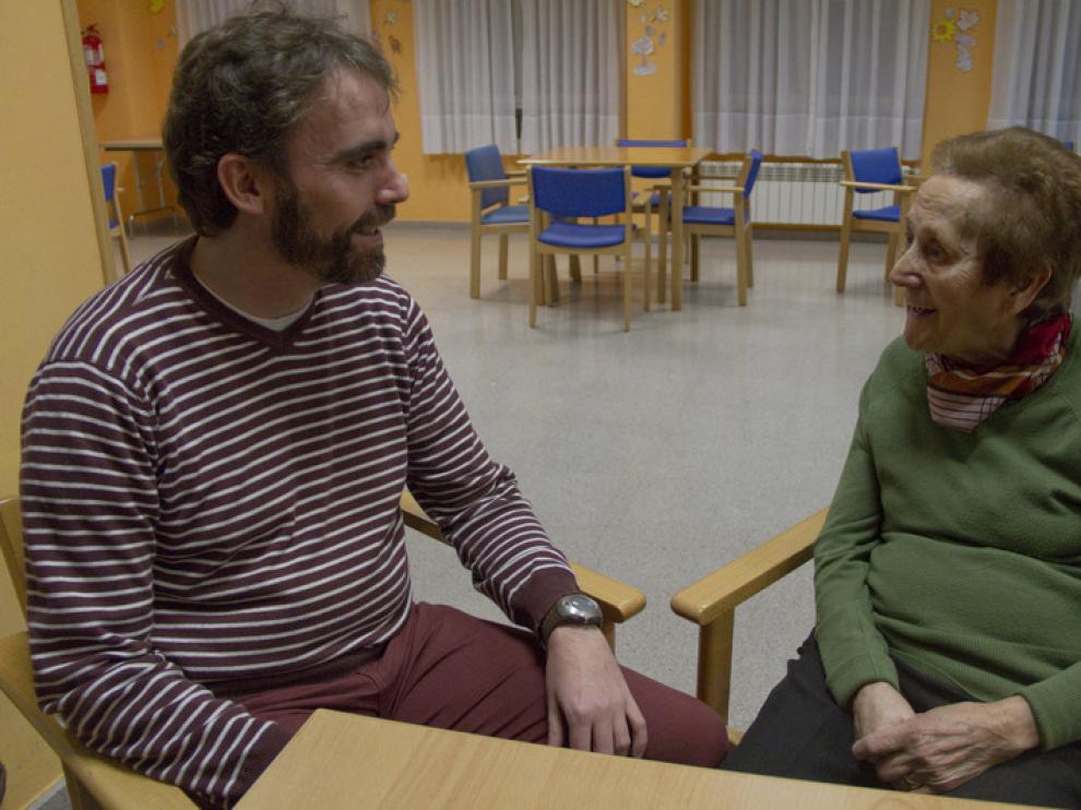 Manuel y Delia, una de las parejas participantes en el programa 'Ibercaja Vivir y Compartir'
