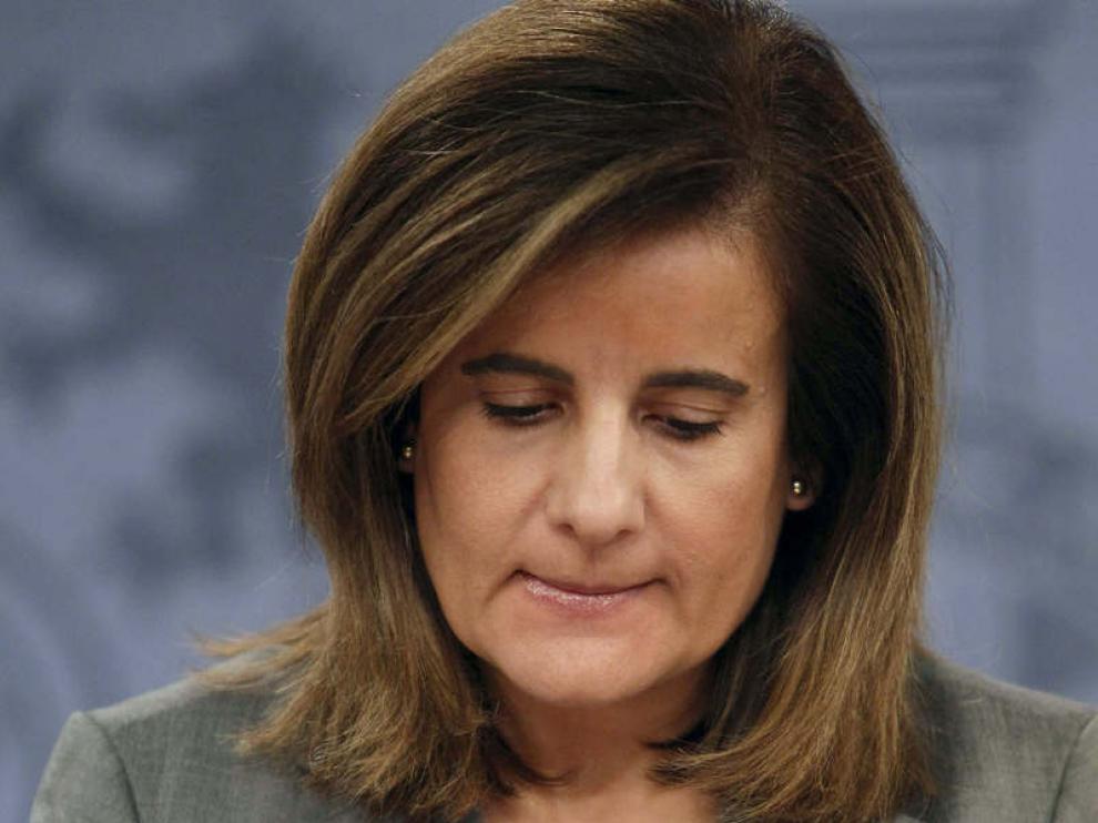 La ministra de Empleo, Fátima Báñez.