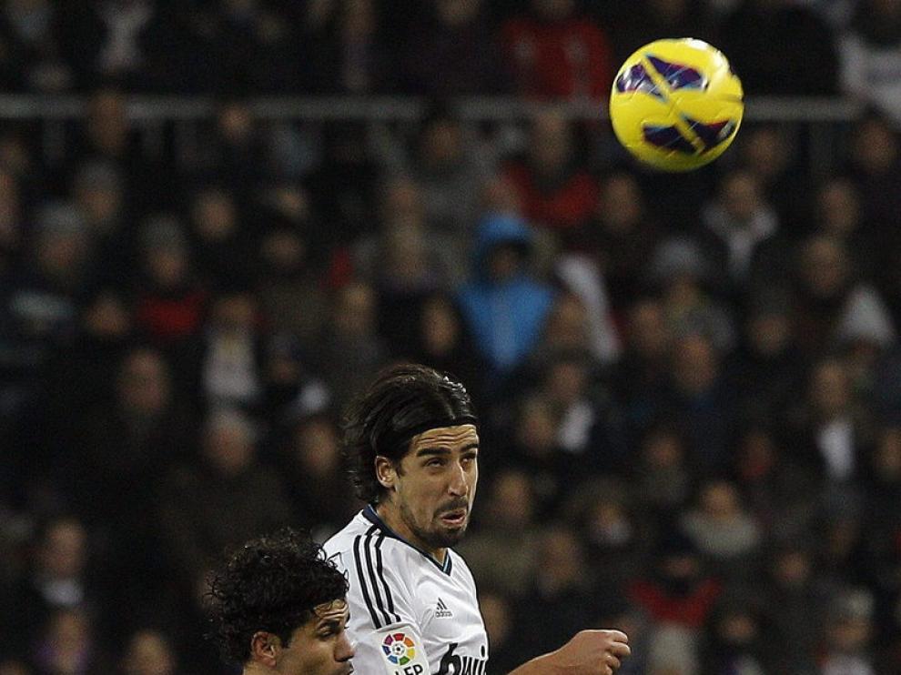 Imagen del partido entre el Real Madrid y el Atlético de Madrid