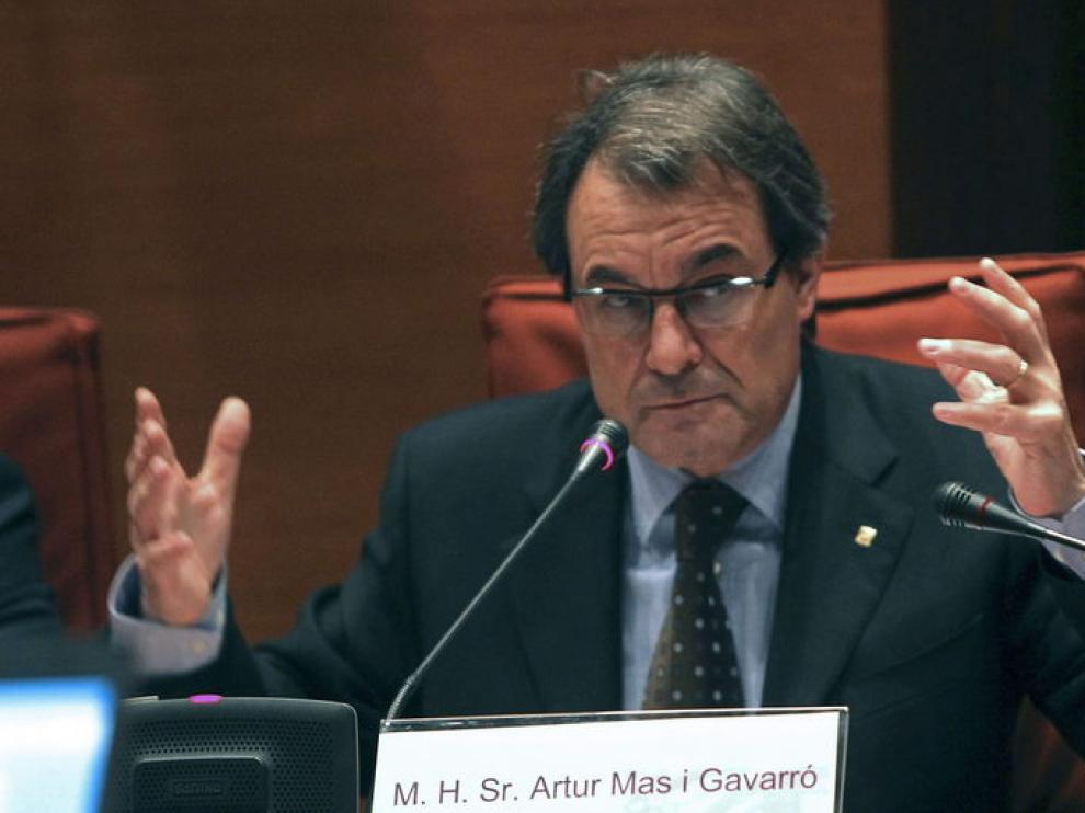 Artur Mas en una imagen de este lunes