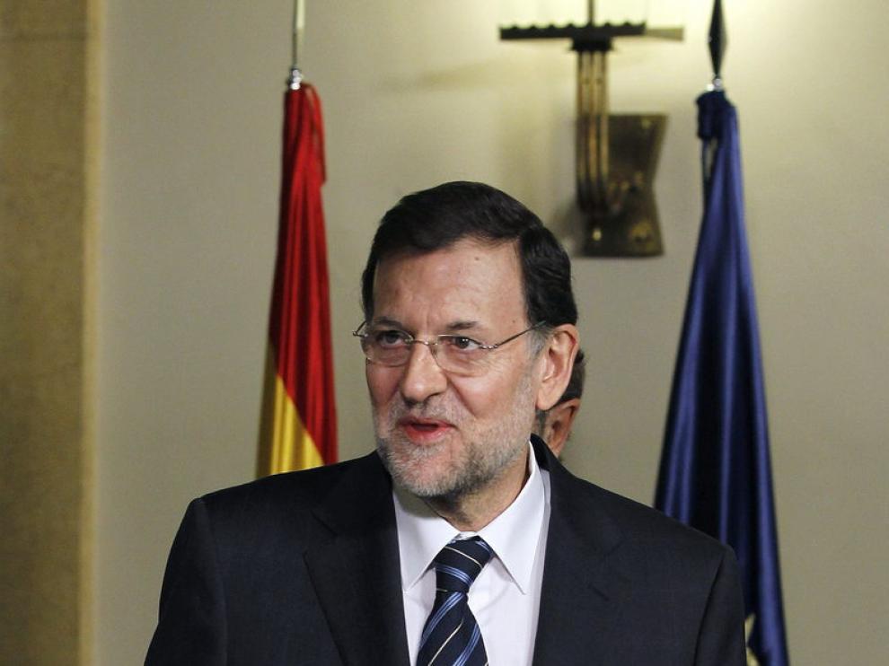 El presidente del Gobierno, Mariano Rajoy