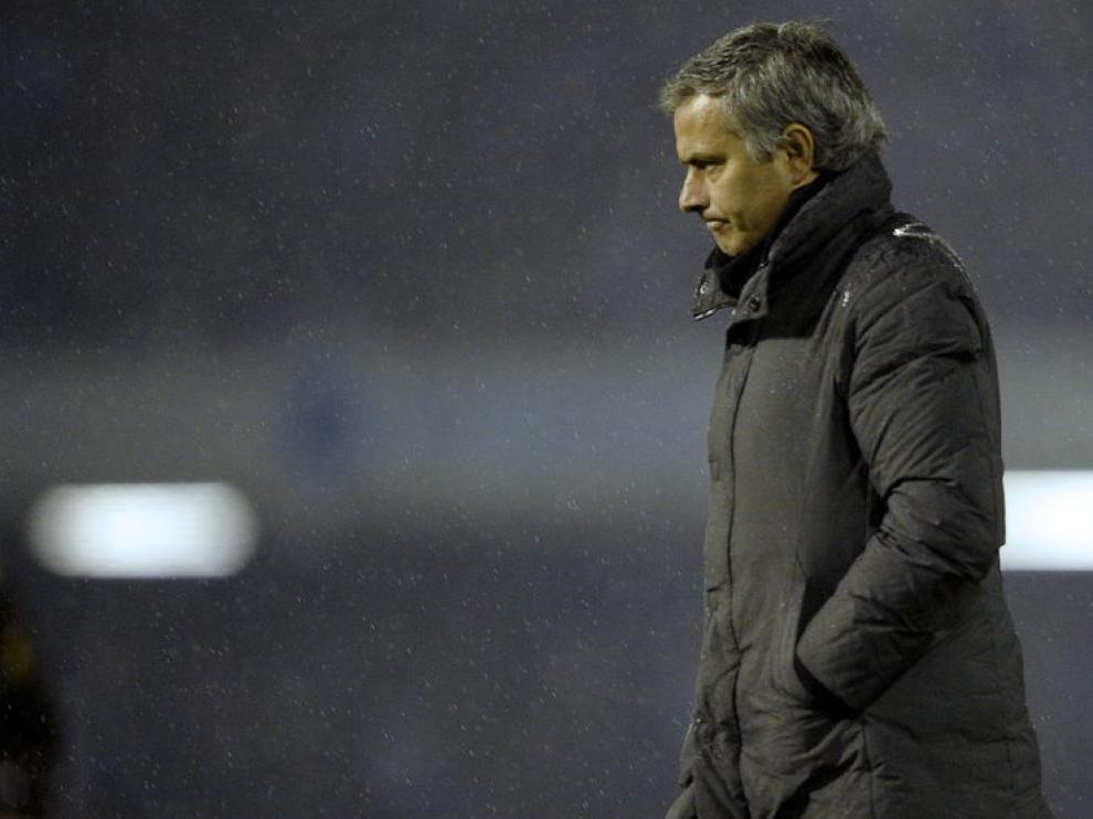 El entrenador del Real Madrid, José Mourinho