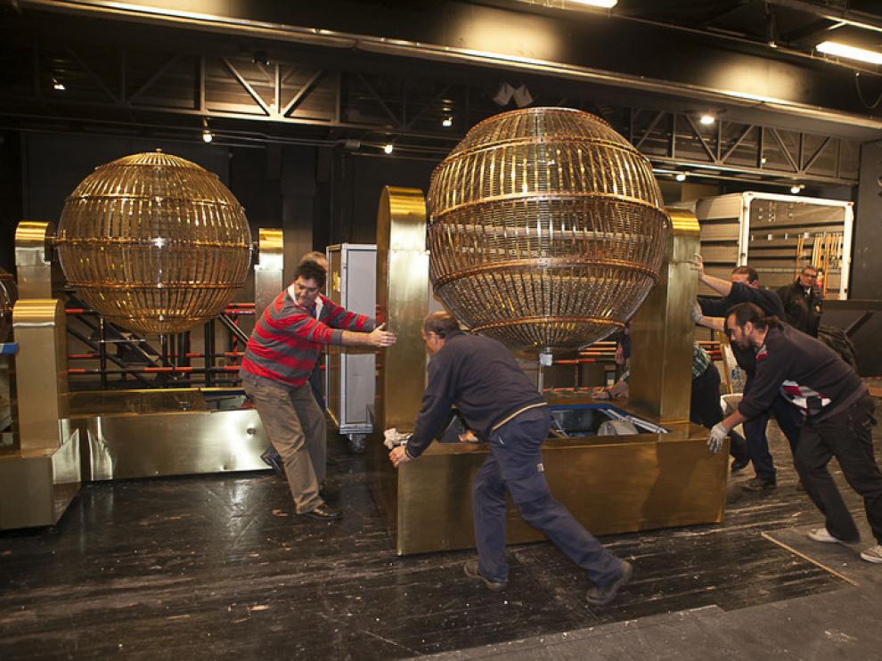 El Sorteo de Navidad estrena sede en el Teatro Real.