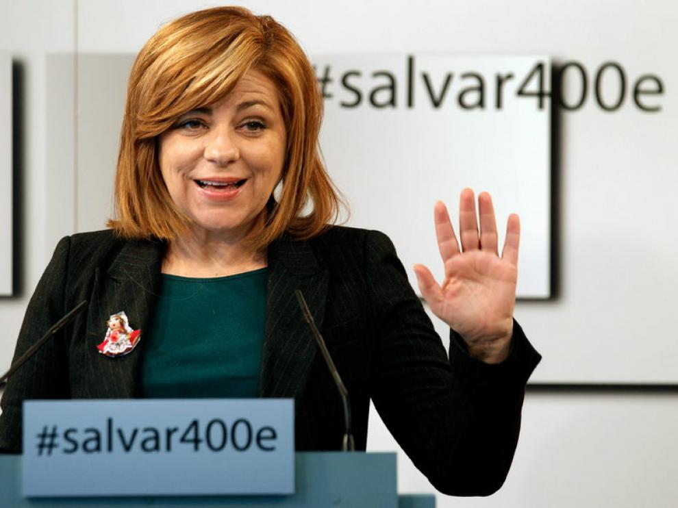 Elena Valenciano estuvo este viernes en Zaragoza
