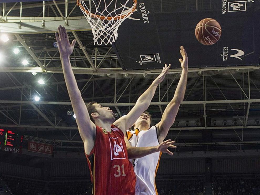 Decimosexta jornada de la Liga Endesa ACB disputada en el pabellón Príncipe Felipe de Zaragoza
