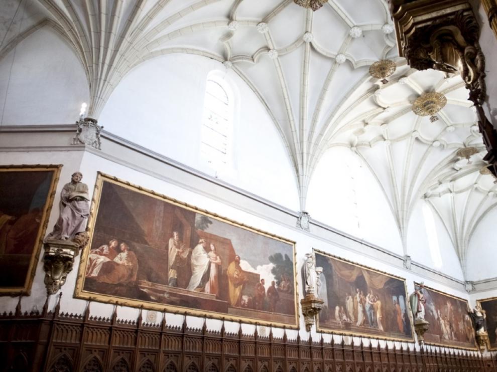 Pinturas murales de Goya en la Cartuja
