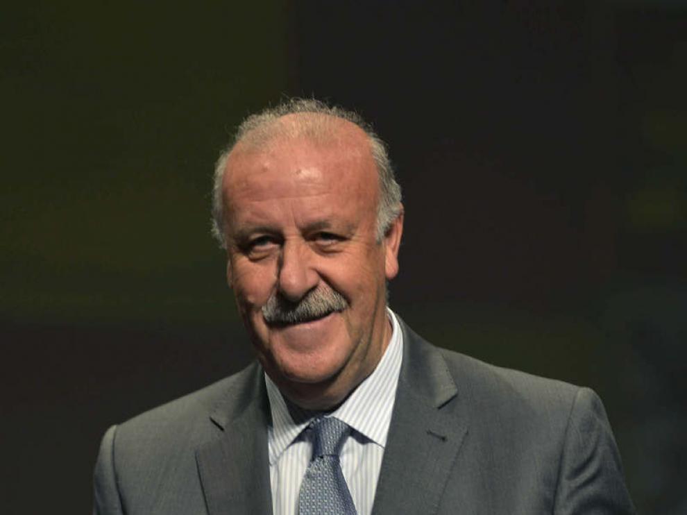 Del Bosque ha recogido este viernes la medalla de oro de Jaén.