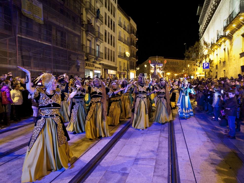 Imagen de archivo de la cabalgata de Reyes de 2014