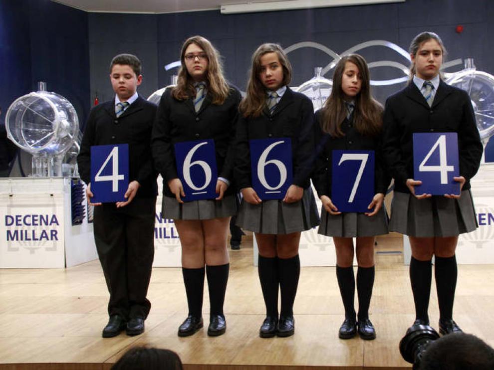El segundo premio fue para el número 46.674