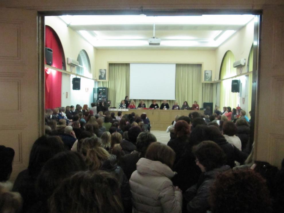 Asamblea de monitoras, este martes por la mañana en la sede de UGT