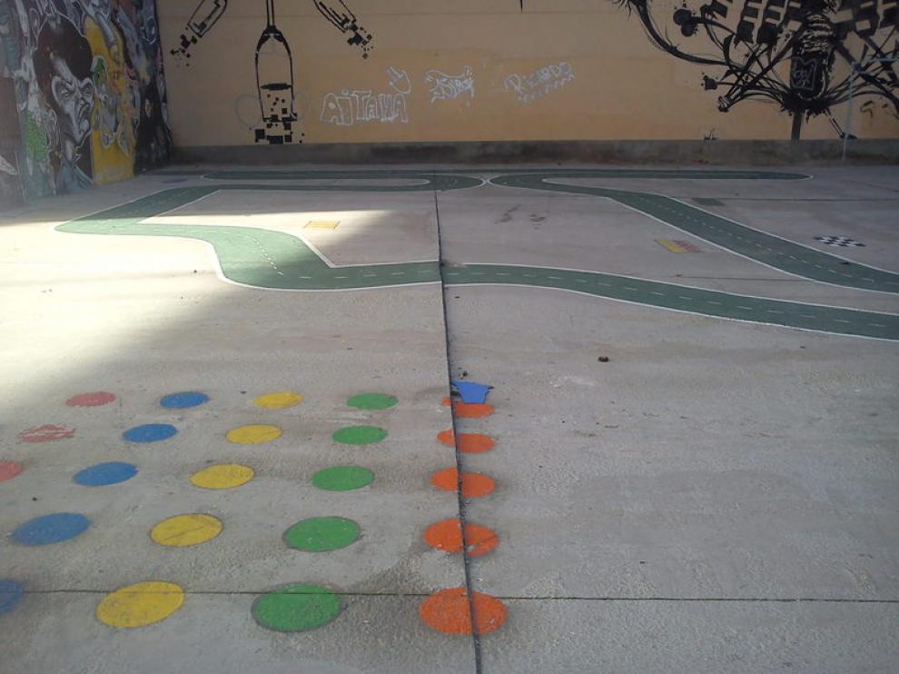 Estado del parque infantil de la calle San Agustín