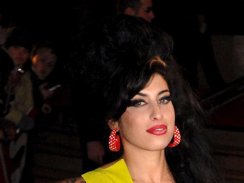 La fallecida cantante Amy Winehouse