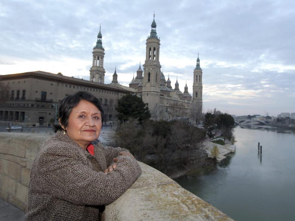 Antonieta Noli, una de las representantes que participan en la Conferencia Internacional del Agua.