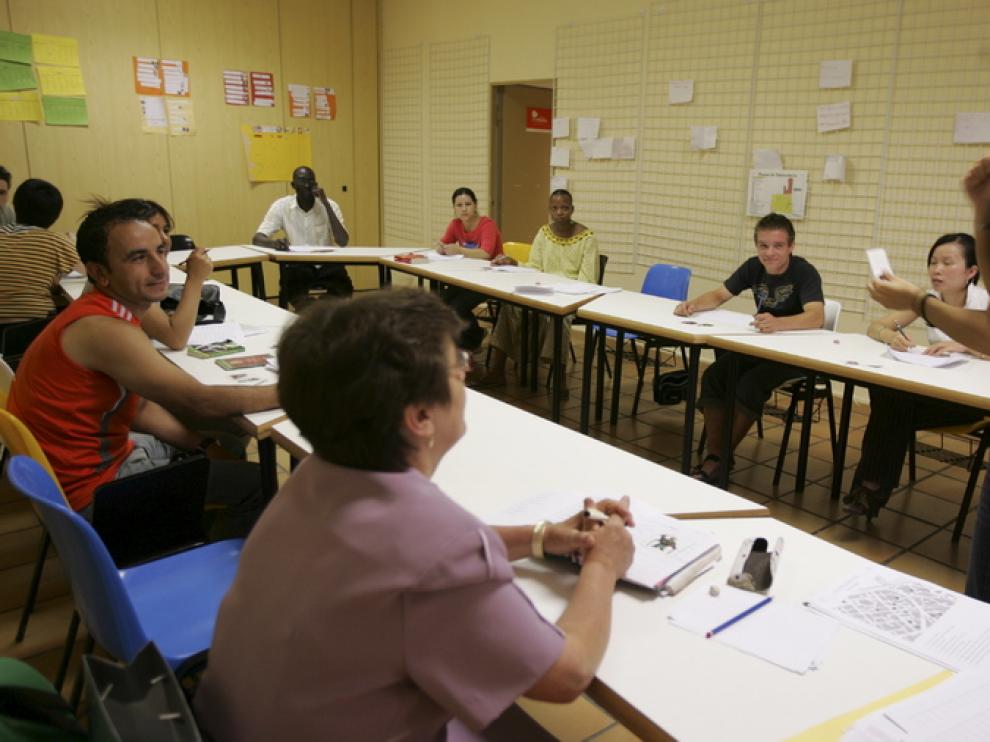 Imagen de archivo de una de las clases