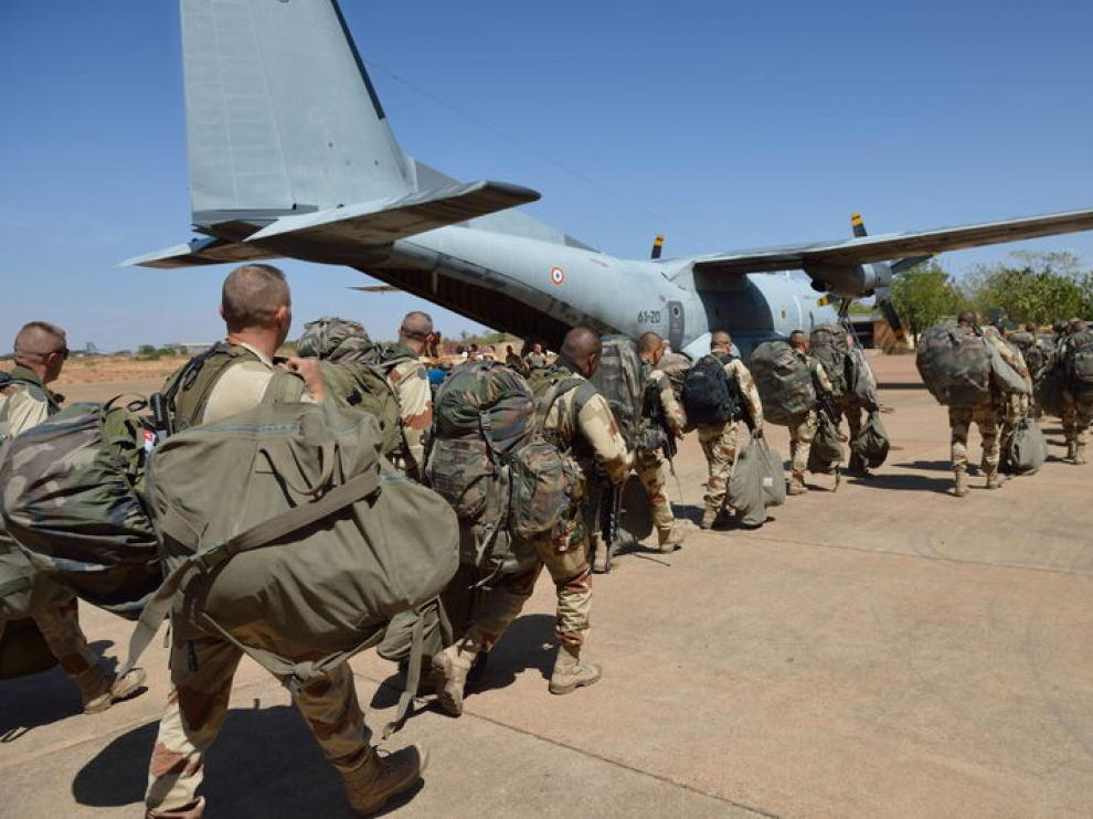 Base aérea francesa cerca de Bamako