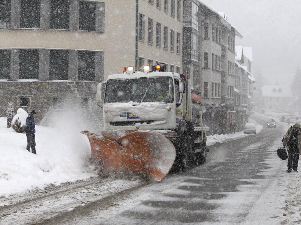 Huesca activa un plan para actuar en situaciones meteorológicas complicadas