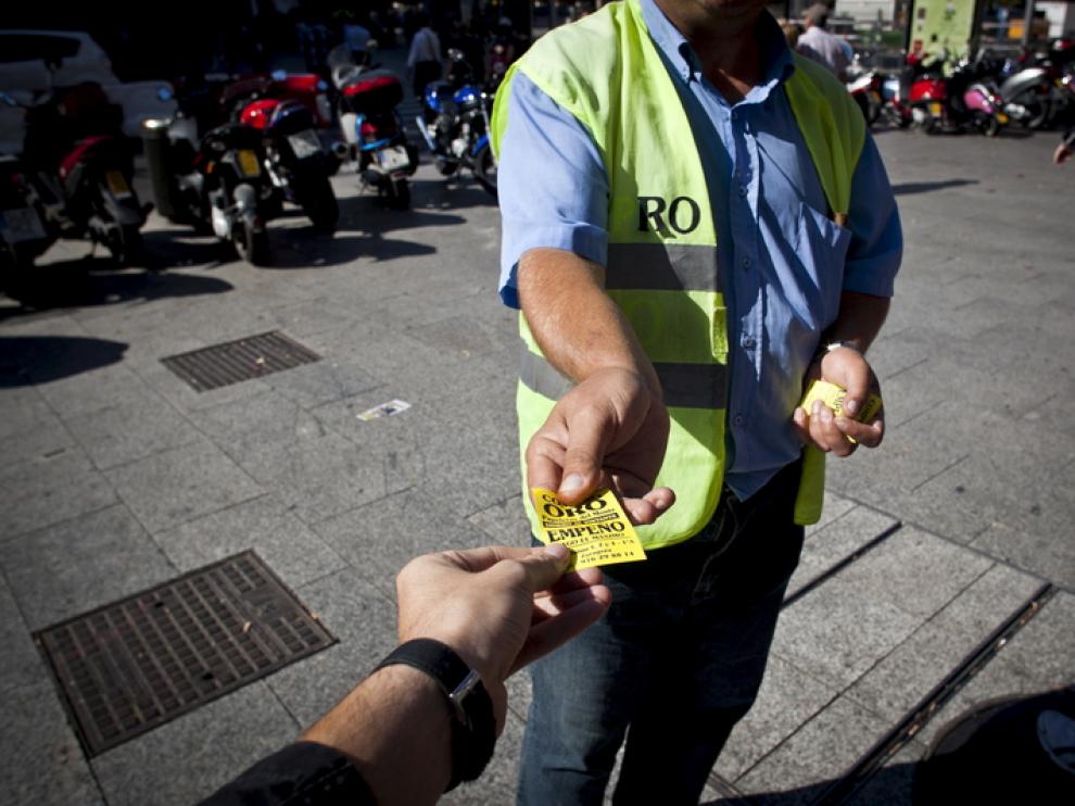 La venta de oro, el último recurso