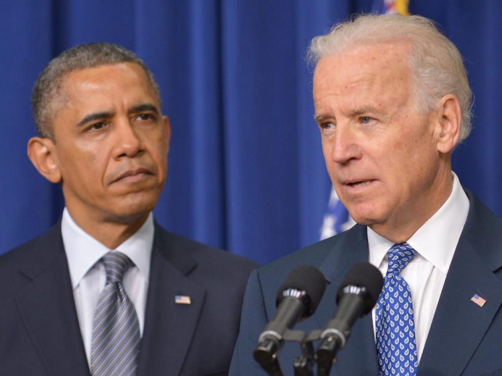 Barack Obama y Joe Biden