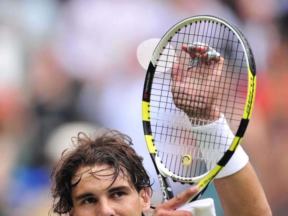 Rafa Nadal, en el pasado torneo de Wimbledon