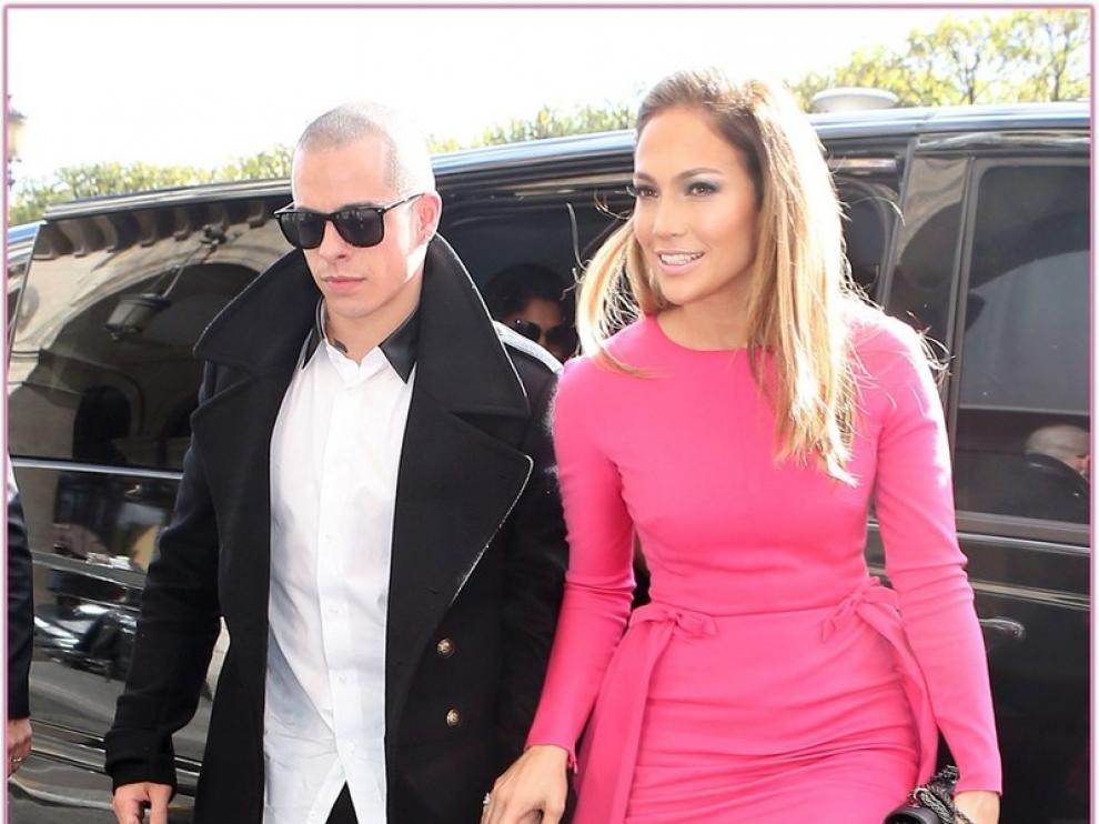 JLo con su movio Smart