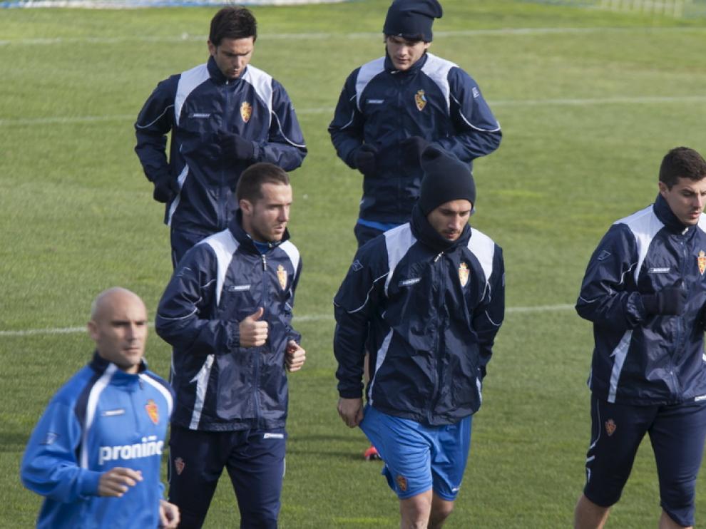 Entrenamiento del Real Zaragoza
