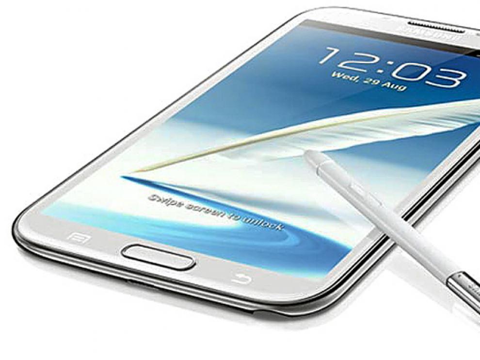 El Galaxy Note 2, uno de los terminales estrella de este año