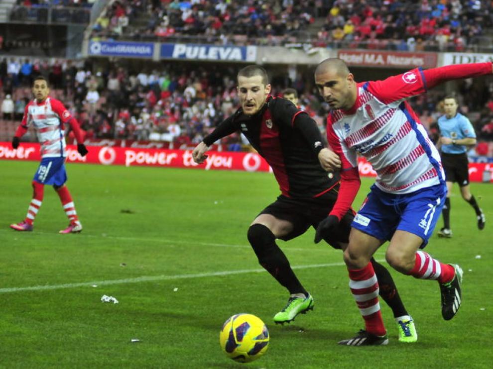 Aranda ha debutado este sábado ante el Rayo