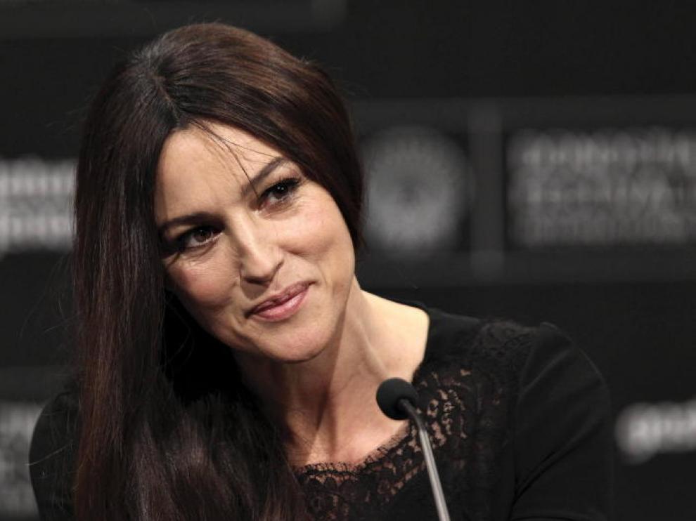 Bellucci en el Festival de Cine de San Sebastián