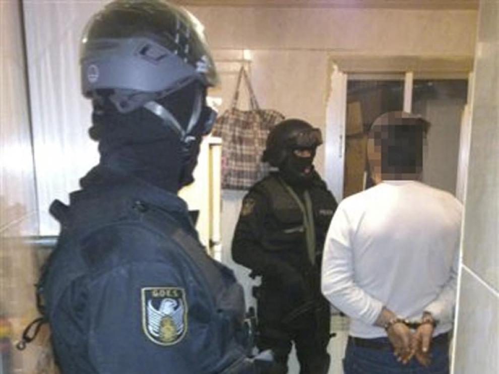 La Policía Nacional desmantela un punto de venta de estupefacientes en Huesca