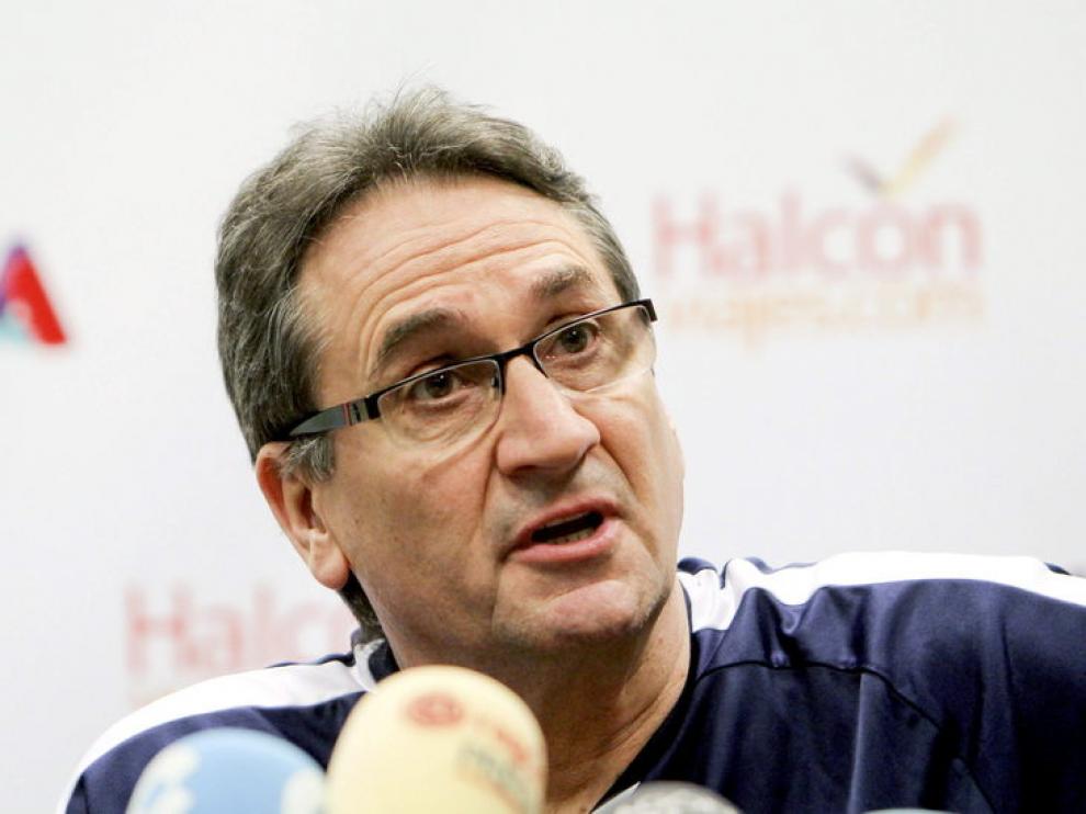 El técnico aragonés, Valero Rivera