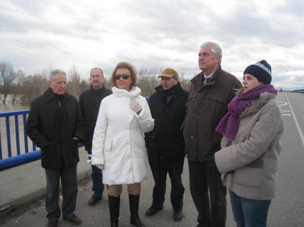 La Presidenta de Aragón, Luisa Fernanda Rudi