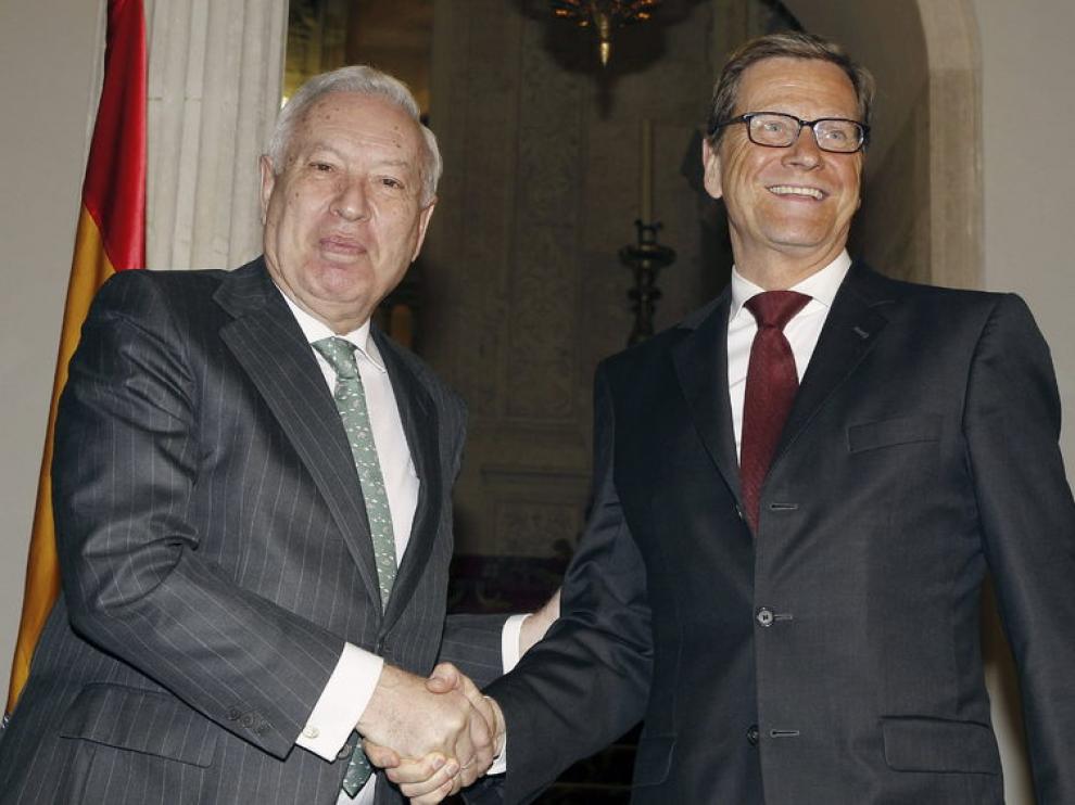 El ministro de Exteriores alemán ha asegurado en español "Alemania está al lado de España"