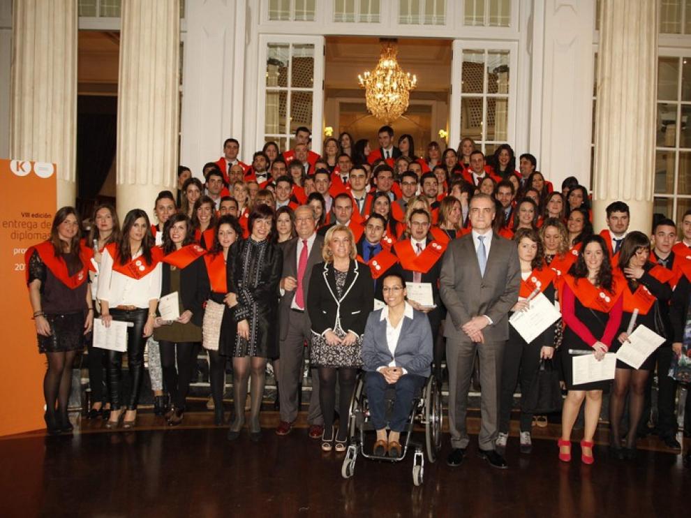 Teresa Perales ha animado a los alumnos en su intervención a ?no quedarse quietos?