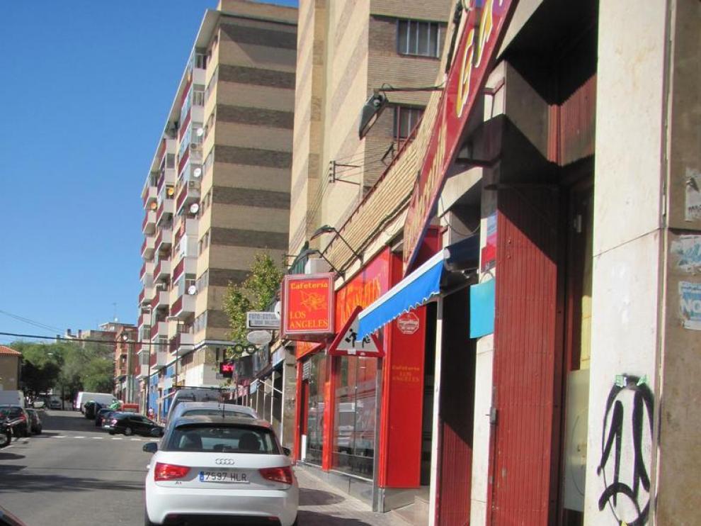 Una imagen de la calle de Oviedo, situada en el barrio zaragozano de La Paz.