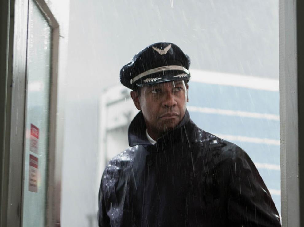 Denzel Washington protagoniza el drama 'El vuelo'