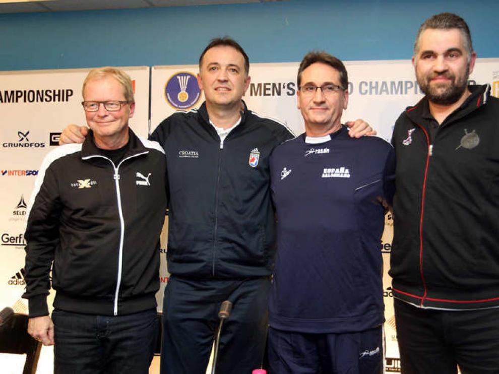 Los técnicos de las selecciones semifinalistas han dado este jueves una rueda de prensa