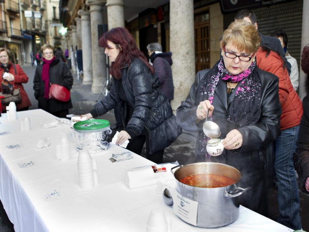 Pasada edición de 'La ruta del perolico' en Teruel.