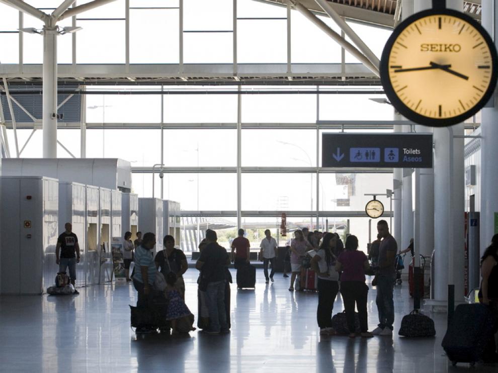 Imagen del aeropuerto de Zaragoza