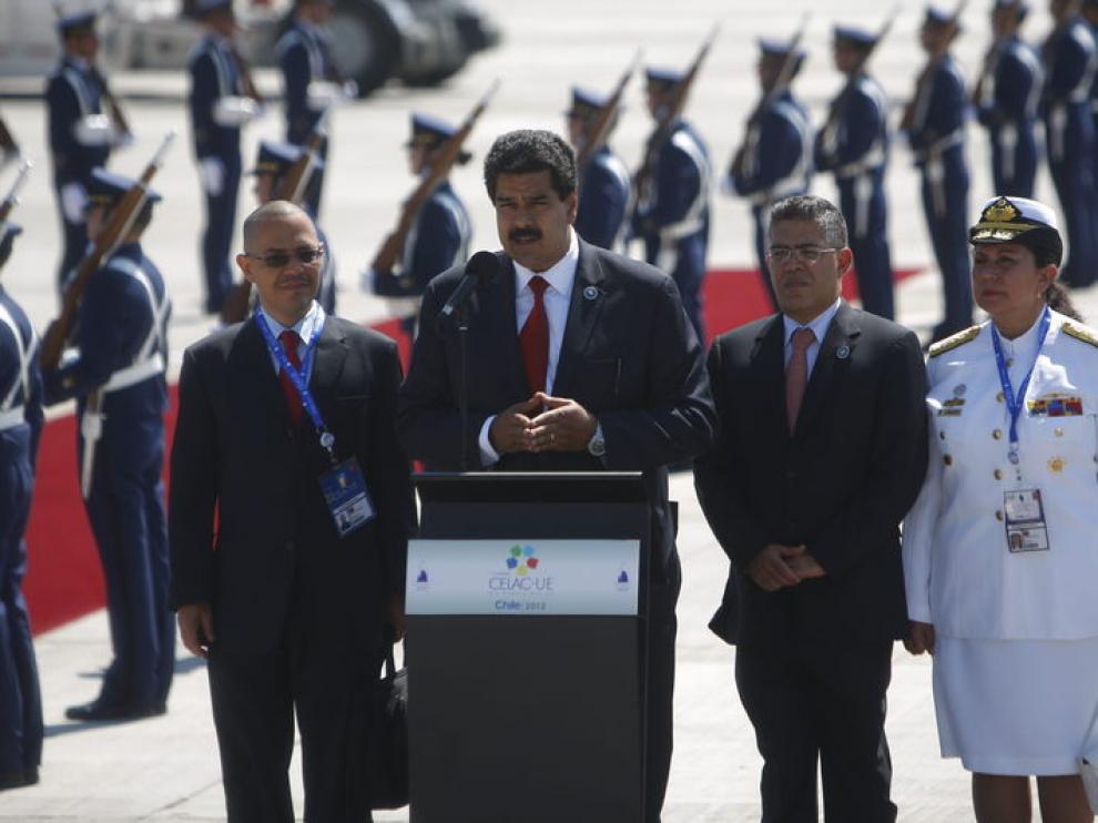 El vicepresidente de Venezuela, Nicolás Maduro