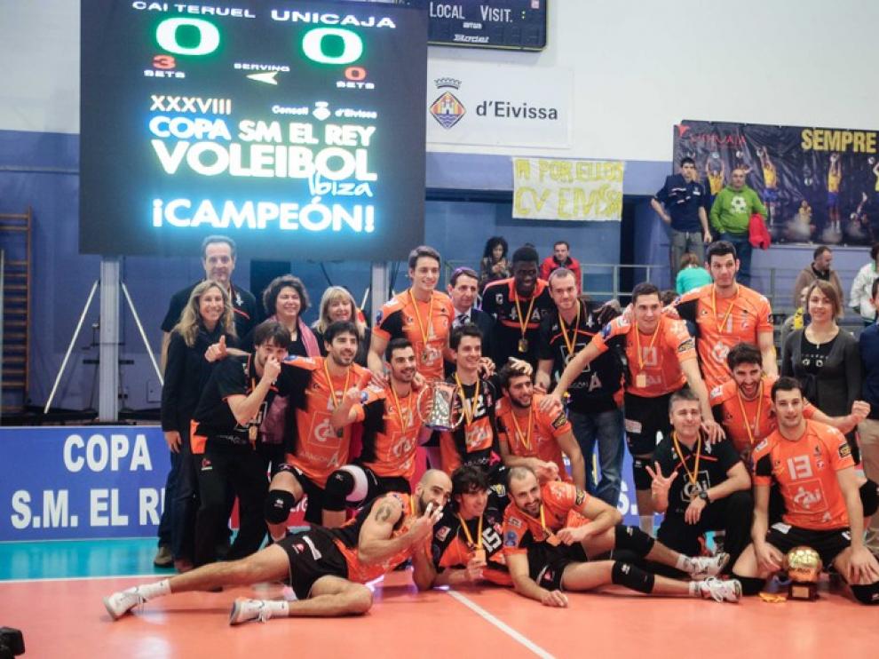 El CAI Teruel acaba de conseguir su tercera Copa del Rey
