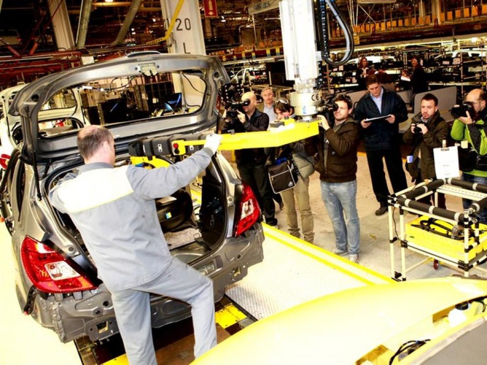 Planta de Opel en Figueruelas