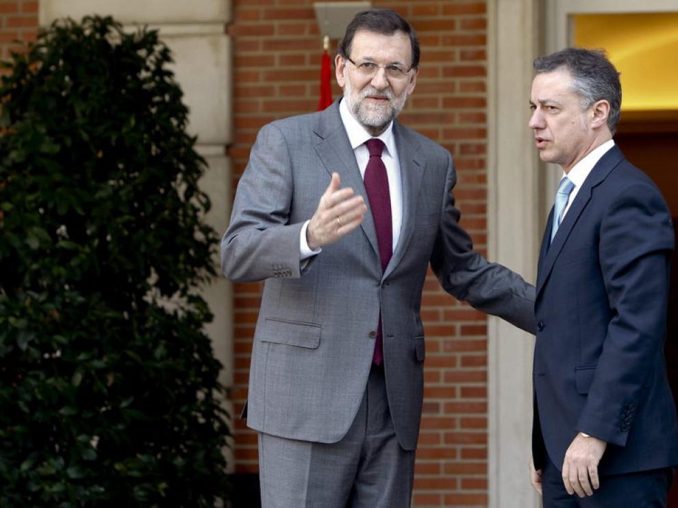 Urkullu y Rajoy, en una imagen de archivo