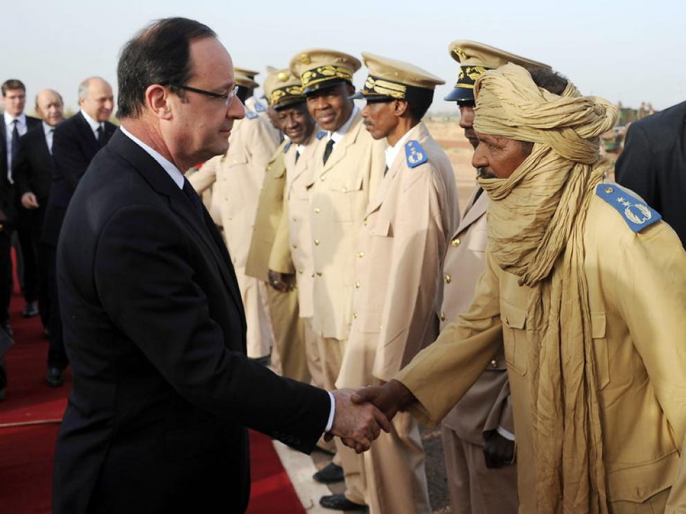 Hollande en Mali