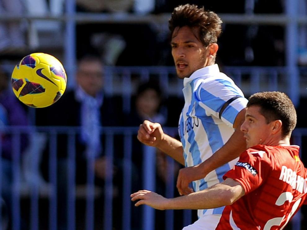 El lateral del Real Zaragoza Abraham