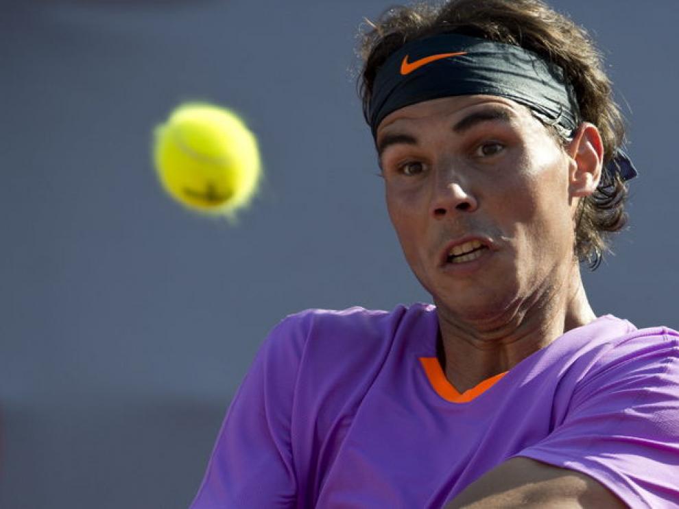 El español Rafael Nadal completó con soltura el primer paso de su reencuentro con la competición