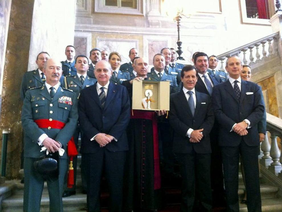 Visita de la Guardia Civil al Papa