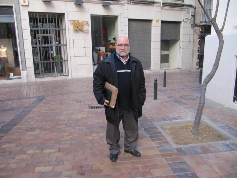José Manuel Saqués, en Zaragoza