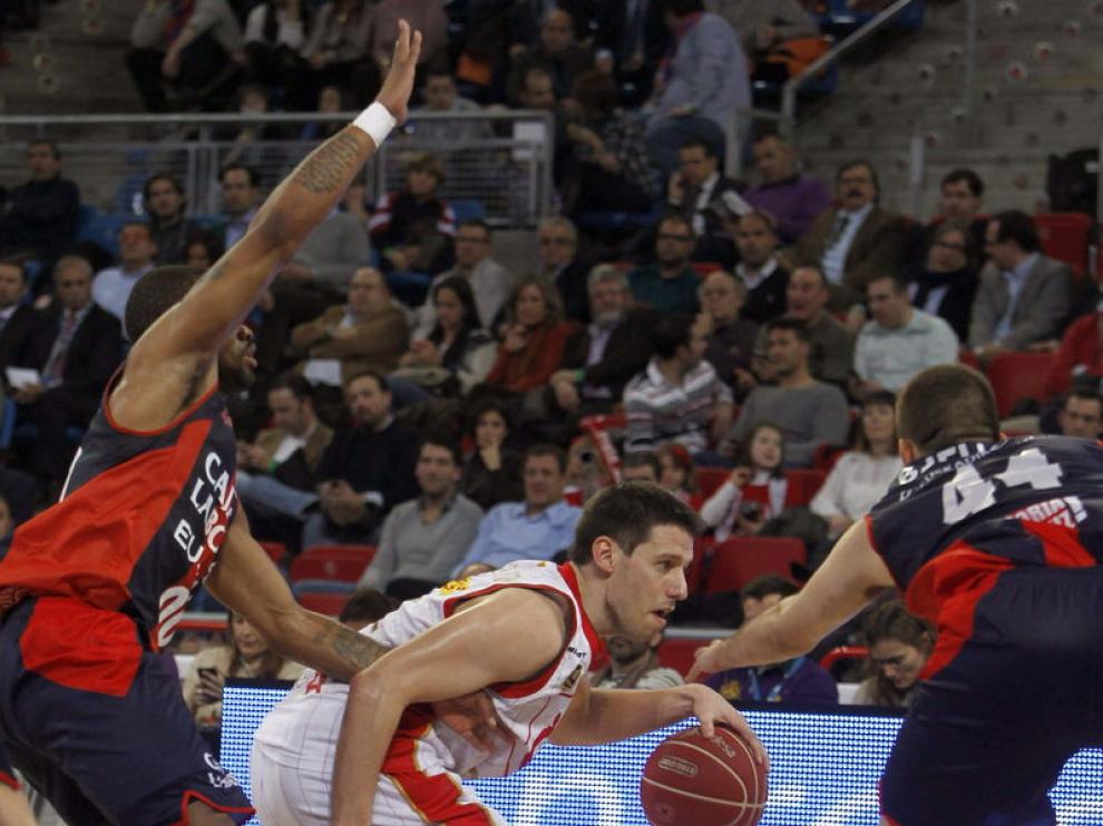 Partido del Caja Laboral y el CAI Zaragoza