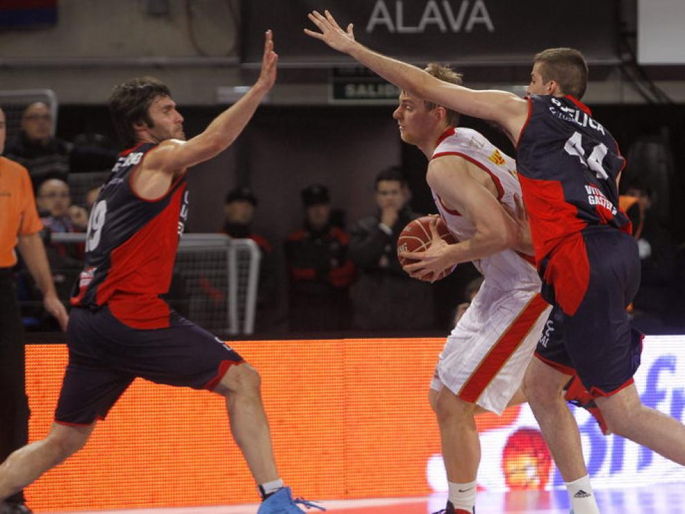 Partido del Caja Laboral y el CAI Zaragoza